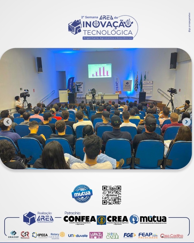 Casa cheia na abertura da 2ª Semana AREA de Inovação Tecnológica!